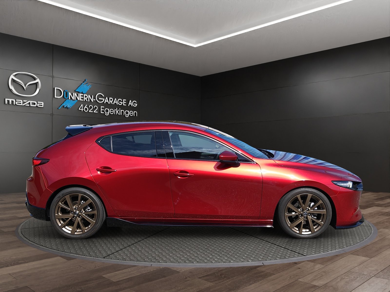 MAZDA 3 Hatchback SKYACTIV-G M Hybrid 140 Centre Line Automa, Mild-Hybrid Petrol/Electric, Ex-demonstrator, Automatic - 4