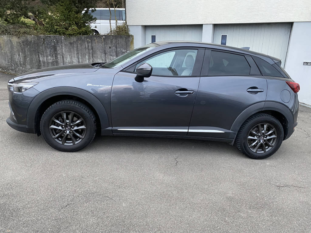 MAZDA CX-3 SG150 AWD AT Rev Leder weiss, Essence, Occasion / Utilisé, Automatique - 2