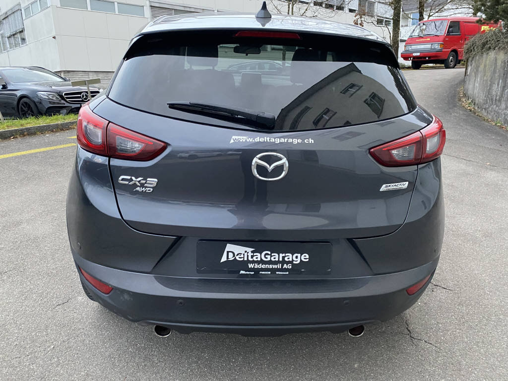 MAZDA CX-3 SG150 AWD AT Rev Leder weiss, Essence, Occasion / Utilisé, Automatique - 3