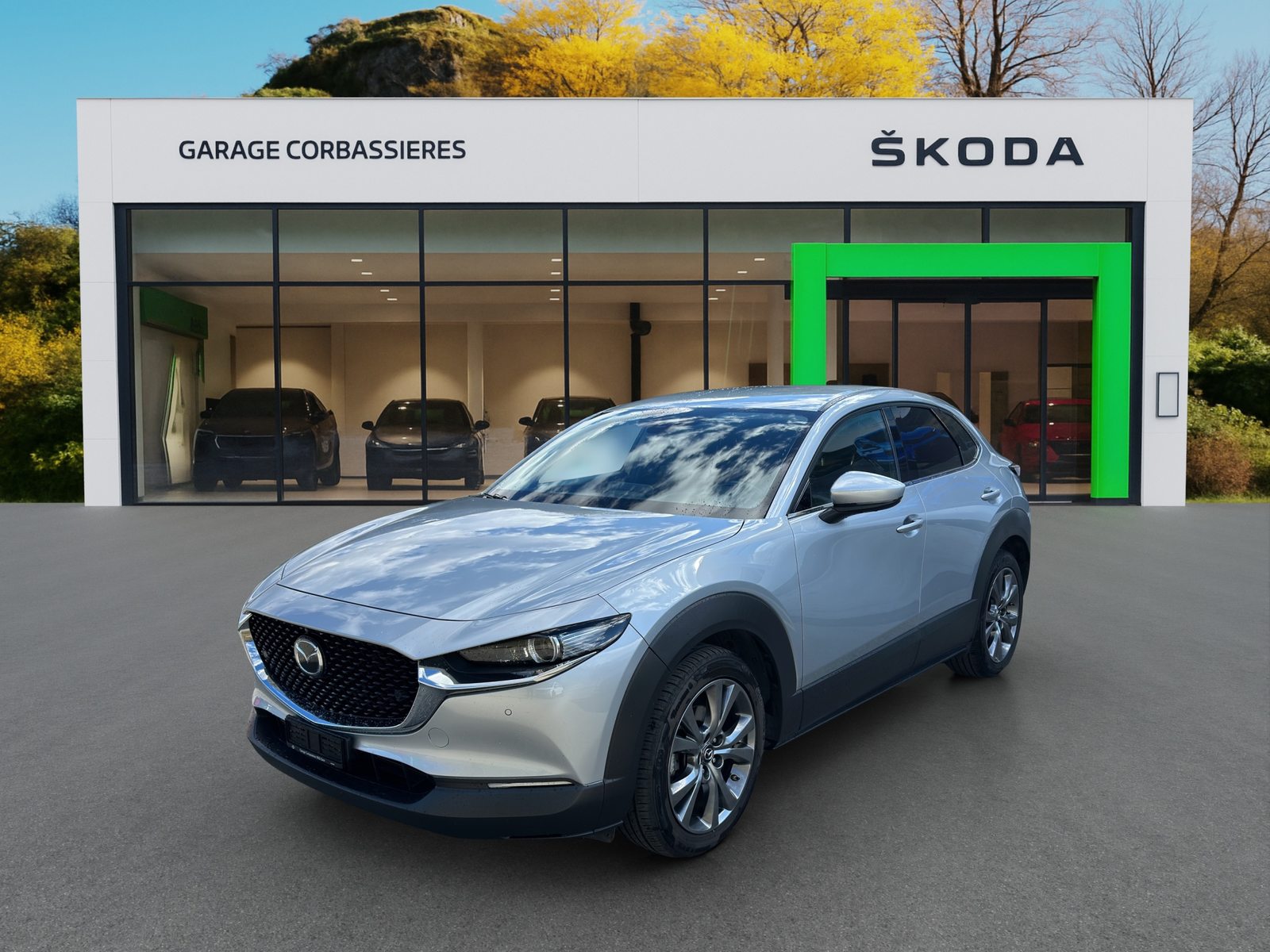 MAZDA CX-30 X 186 Revolut. AWD, Benzin, Occasion / Gebraucht, Automatik - 2