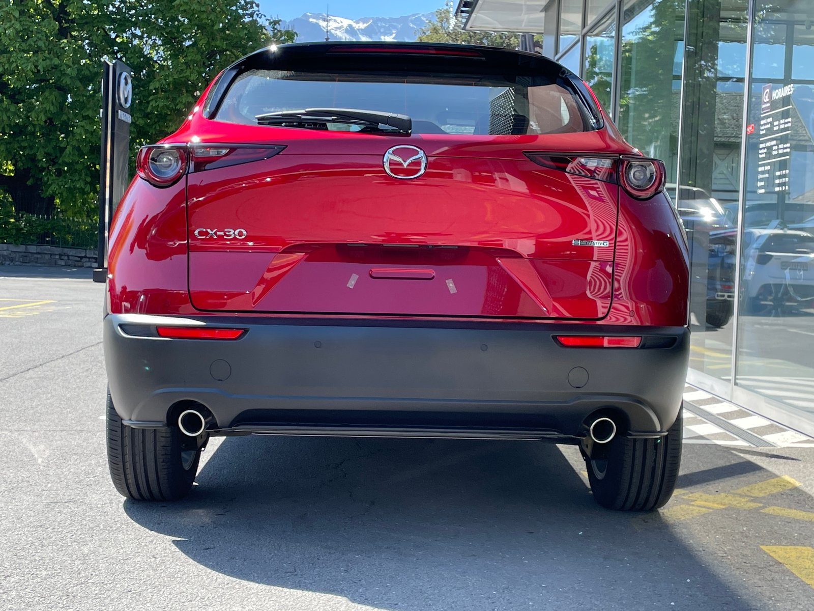 MAZDA CX-30 SKYACTIV-G 140 M Hybrid Exclusive Line FWD AT, Mild-Hybrid Benzin/Elektro, Neuwagen, Automatik - 5