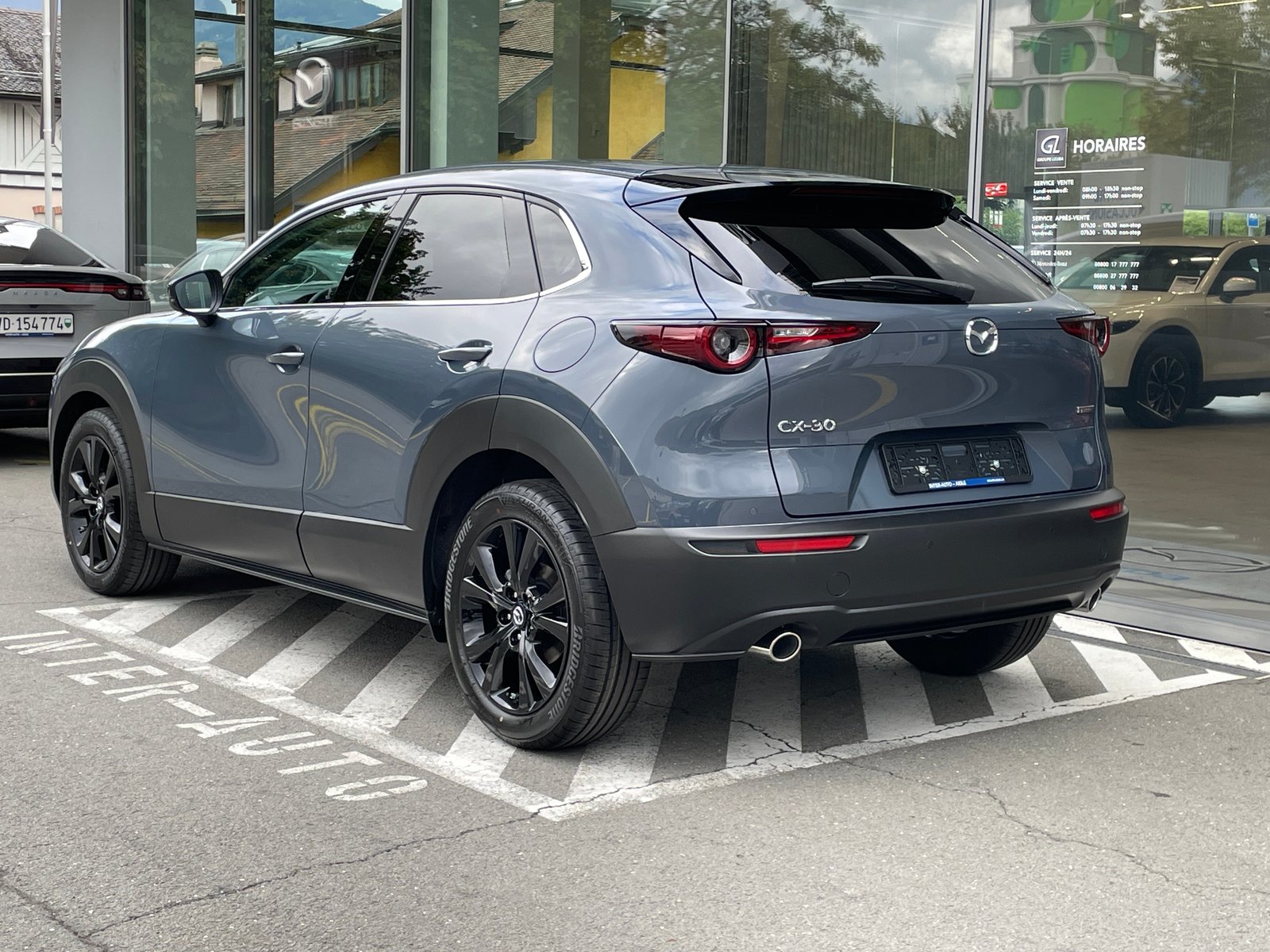 MAZDA CX-30 SKYACTIV-X 186 M Hybrid Homura AWD AT, Mild-Hybrid Benzin/Elektro, Neuwagen, Automatik - 4