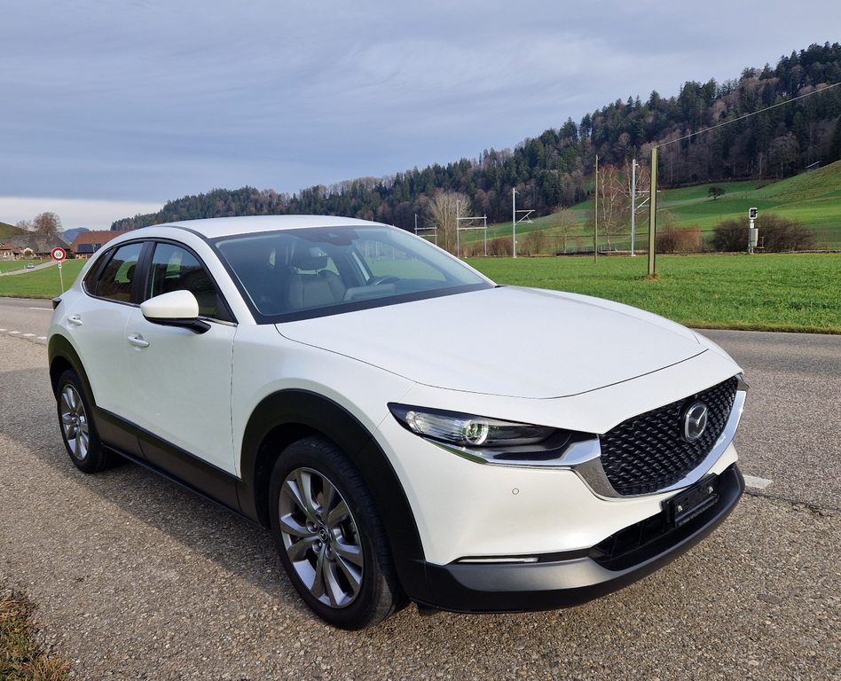 MAZDA CX-30 2.0 186 Ambition Plus, Hybride Léger Essence/Électricité, Occasion / Utilisé, Automatique - 2