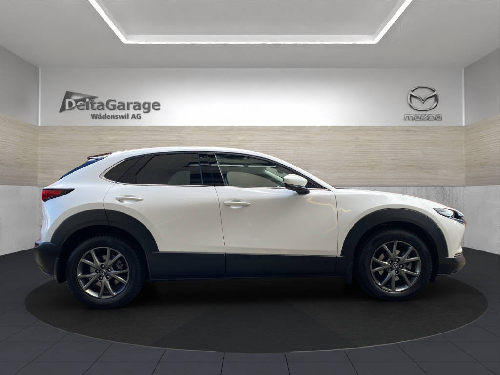 MAZDA CX-30 eSX186 AT AWD Takumi Leder Weiss, Hybride Léger Essence/Électricité, Occasion / Utilisé, Automatique - 4