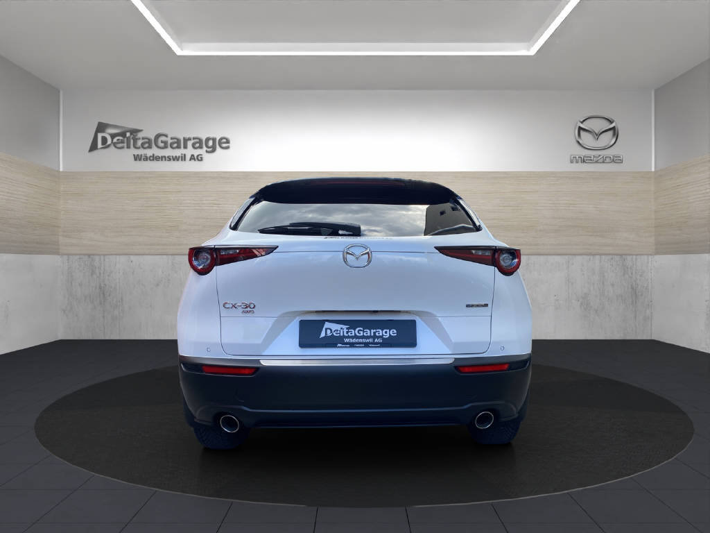 MAZDA CX-30 eSX186 AT AWD Takumi Leder Weiss, Hybride Léger Essence/Électricité, Occasion / Utilisé, Automatique - 5