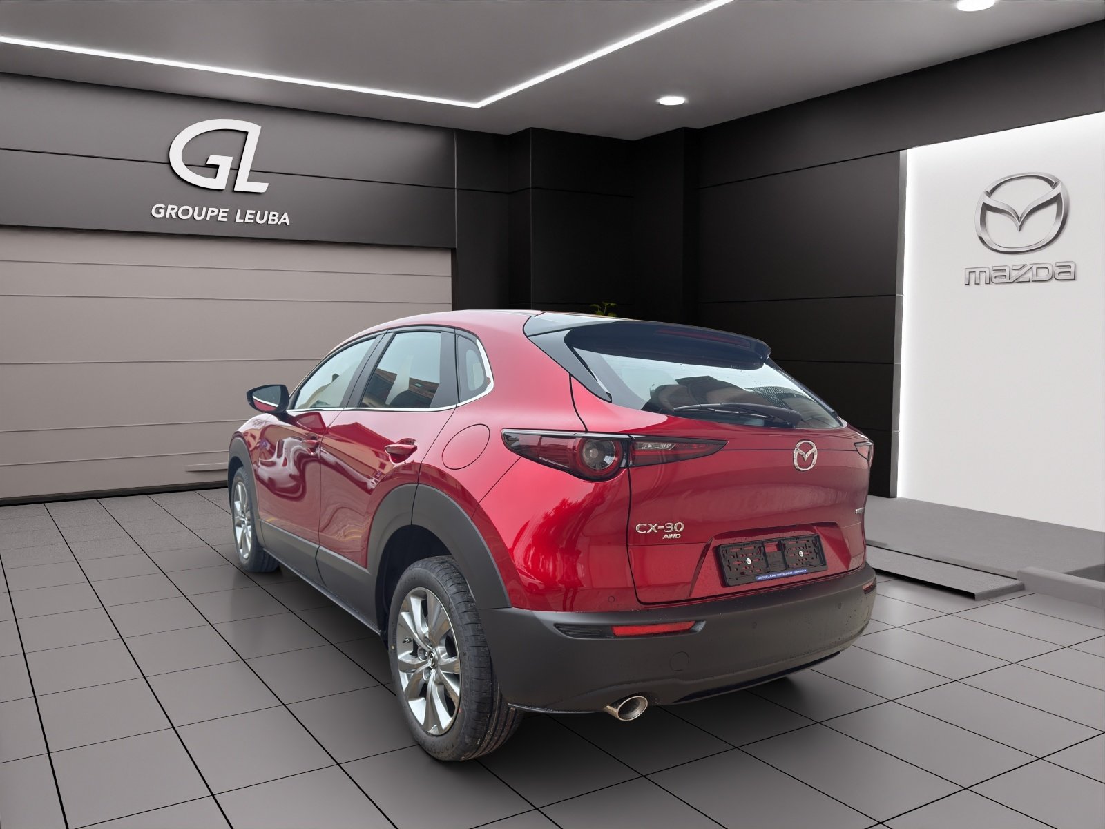 MAZDA CX-30 SKYACTIV-X 186 M Hybrid Centre Line AWD AT, Mild-Hybrid Benzin/Elektro, Vorführwagen, Automatik - 4