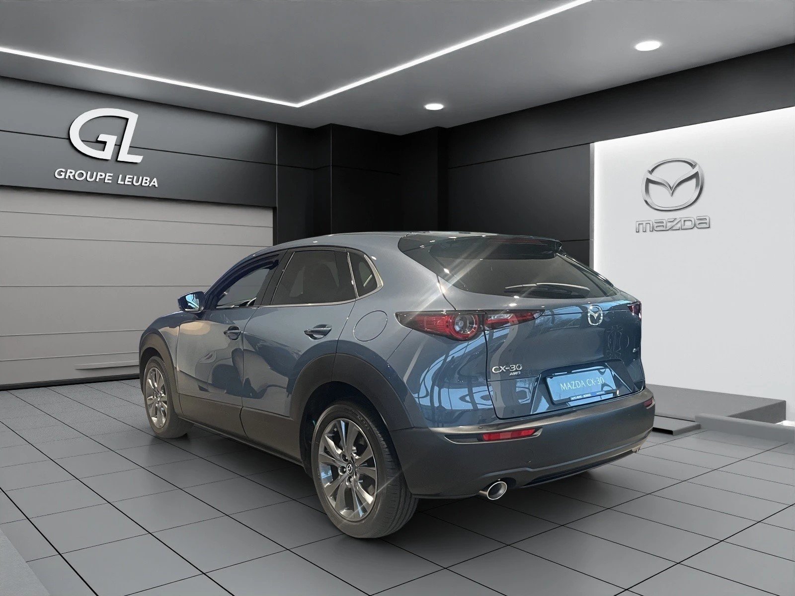 MAZDA CX-30 SKYACTIV-X 186 M Hybrid Centre Line AWD AT, Hybride Leggero Benzina/Elettrica, Auto dimostrativa, Automatico - 3