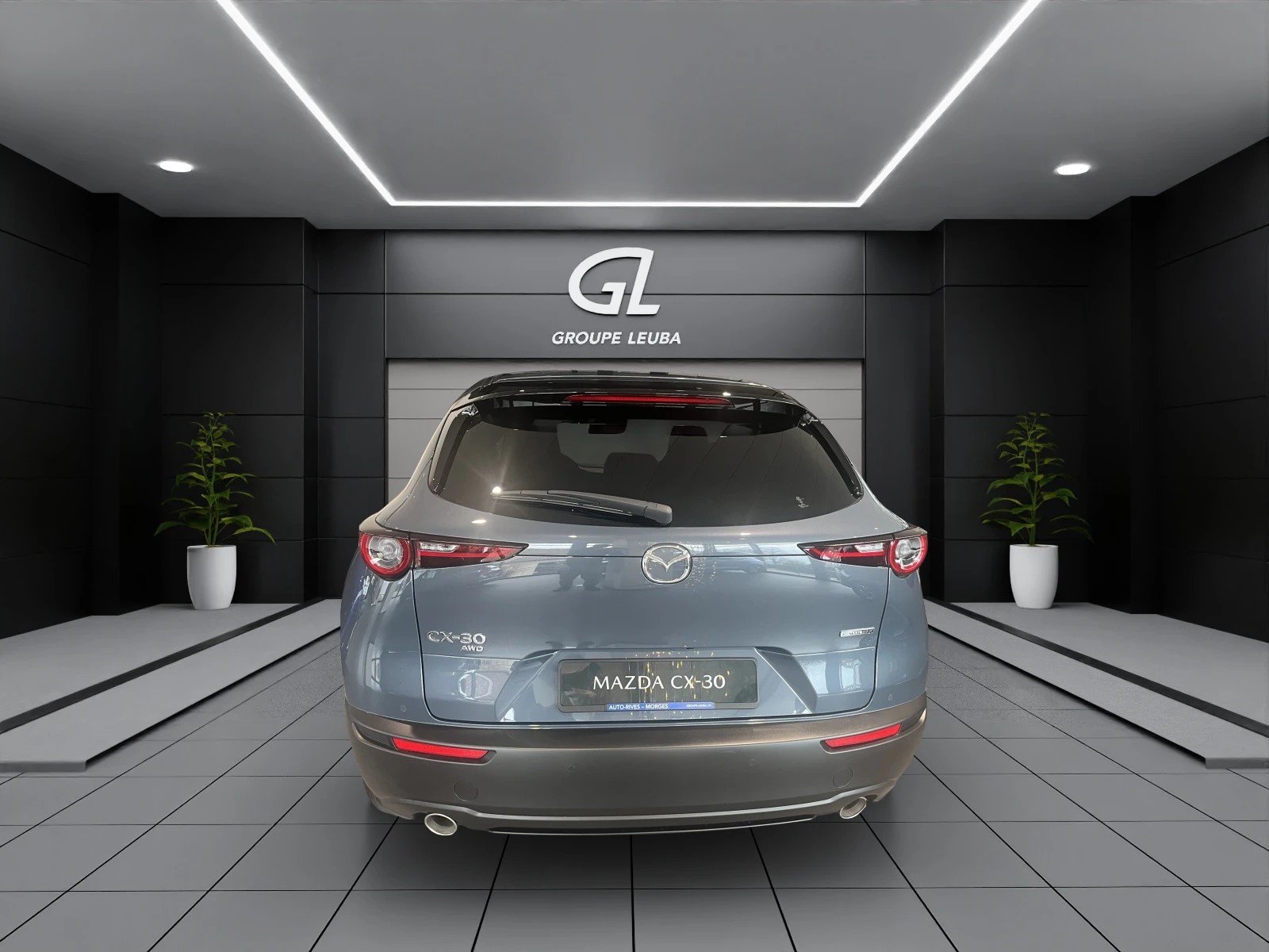 MAZDA CX-30 SKYACTIV-X 186 M Hybrid Centre Line AWD AT, Hybride Leggero Benzina/Elettrica, Auto dimostrativa, Automatico - 4