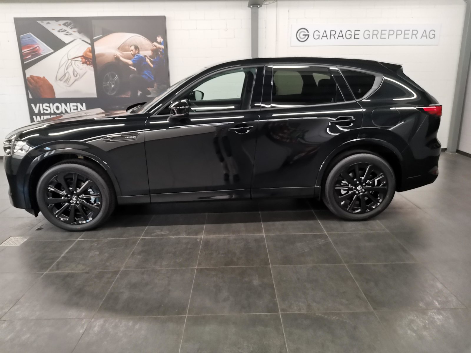 MAZDA CX-60 3.3 D Homura Plus, Hybride Léger Diesel/Électricité, Voiture nouvelle, Automatique - 3
