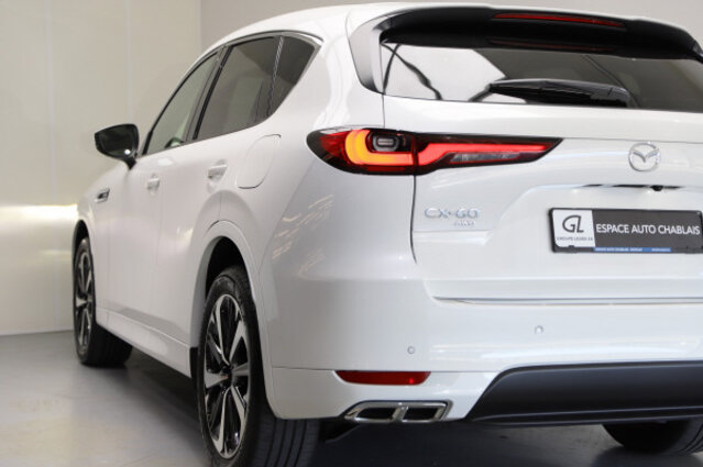 MAZDA CX-60 e-Sky. 327 Tak. AWD, Hybride Rechargeable Essence/Électricité, Occasion / Utilisé, Automatique - 4