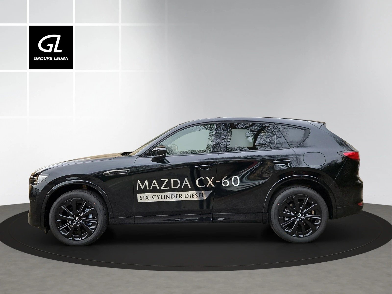MAZDA CX-60 3.3L e-SkyD Homura Plus, Hybride Léger Diesel/Électricité, Voiture de démonstration, Automatique - 2