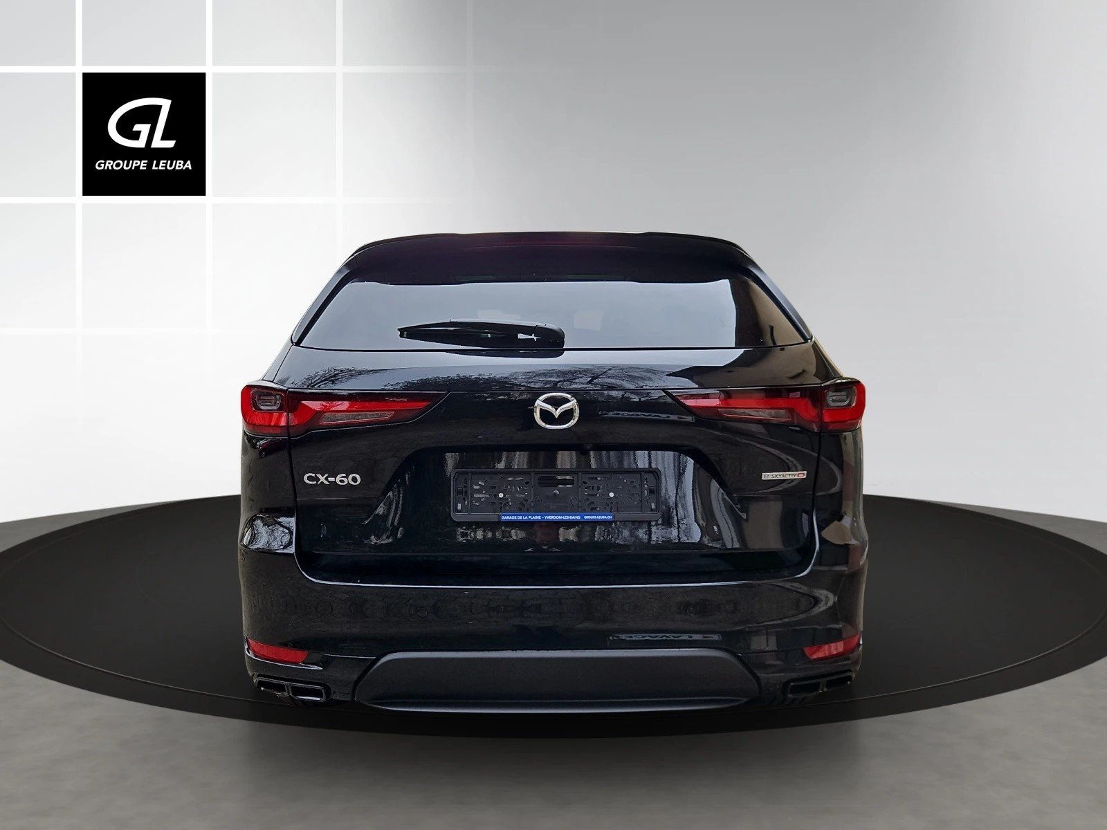 MAZDA CX-60 3.3L e-SkyD Homura Plus, Hybride Léger Diesel/Électricité, Voiture de démonstration, Automatique - 4