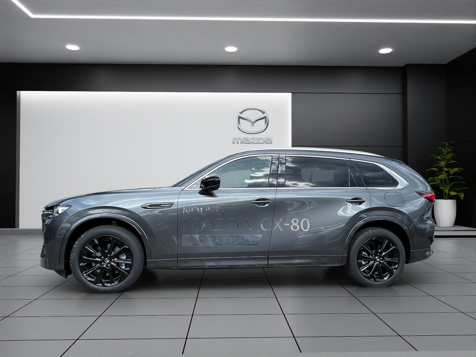 MAZDA CX-80 e-Skyactiv PHEV 327 AWD Homura, Plug-in-Hybrid Petrol/Electric, New car, Automatic - 3