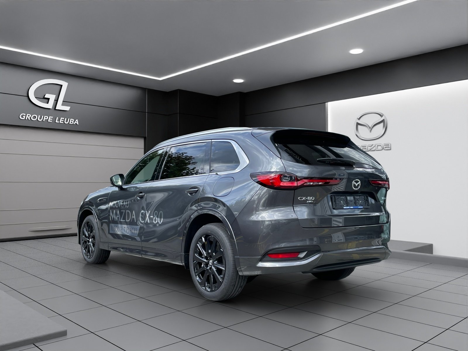 MAZDA CX-80 e-Skyactiv PHEV 327 AWD Homura, Plug-in-Hybrid Petrol/Electric, New car, Automatic - 4
