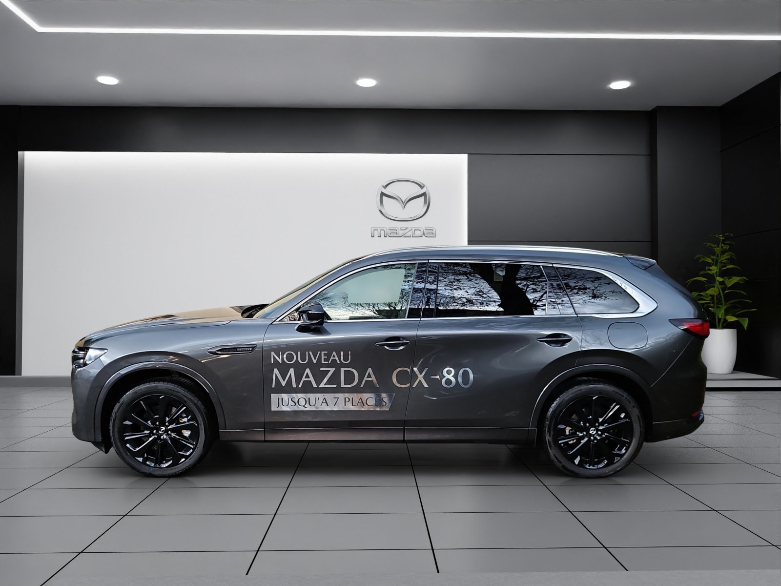 MAZDA CX-80 e-Skyactiv PHEV 327 AWD Homura, Plug-in-Hybrid Benzin/Elektro, Neuwagen, Automatik - 3