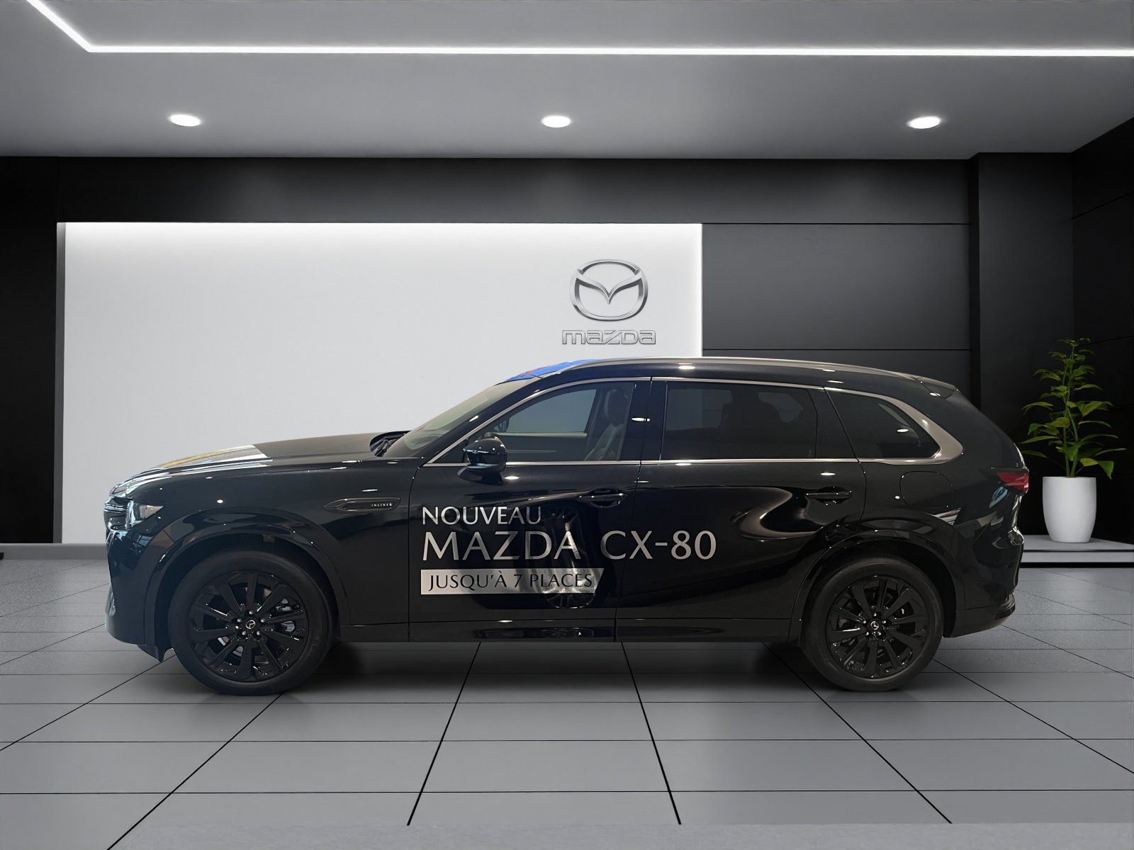 MAZDA CX-80 e-Skyactiv PHEV 327 AWD Homura Plus, Plug-in-Hybrid Benzina/Elettrica, Auto nuove, Automatico - 3