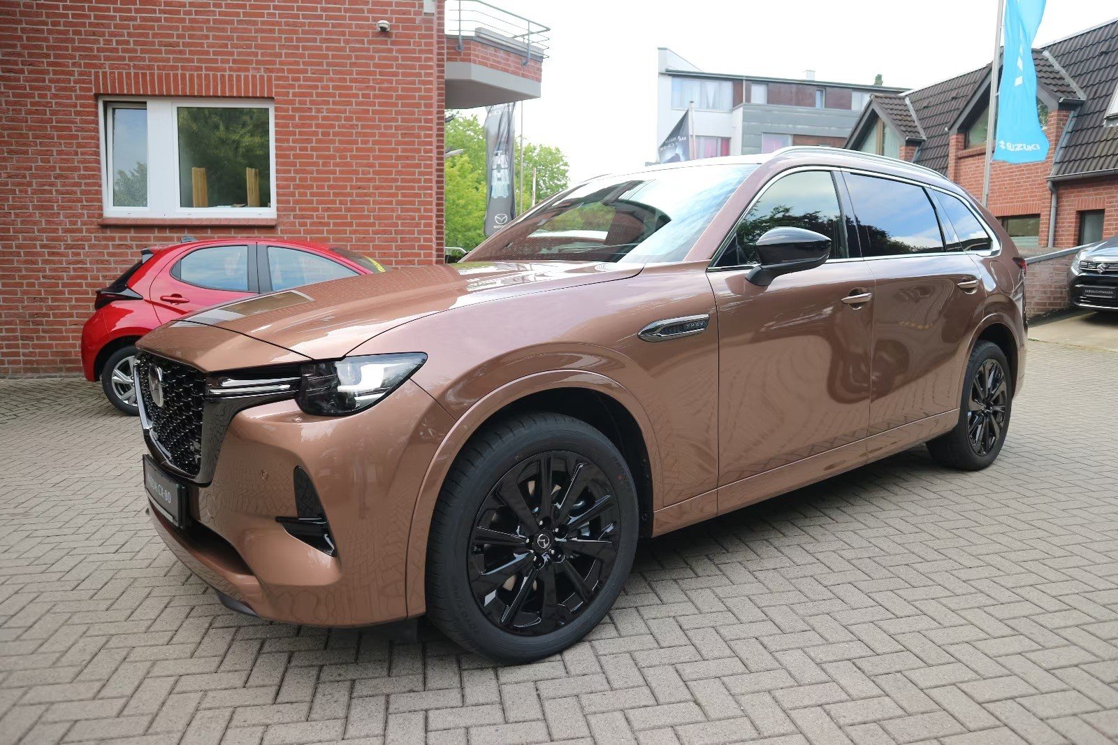 MAZDA CX-80 e-Skyactiv PHEV 327 AWD Homura Plus, Plug-in-Hybrid Benzin/Elektro, Neuwagen, Automatik - 2