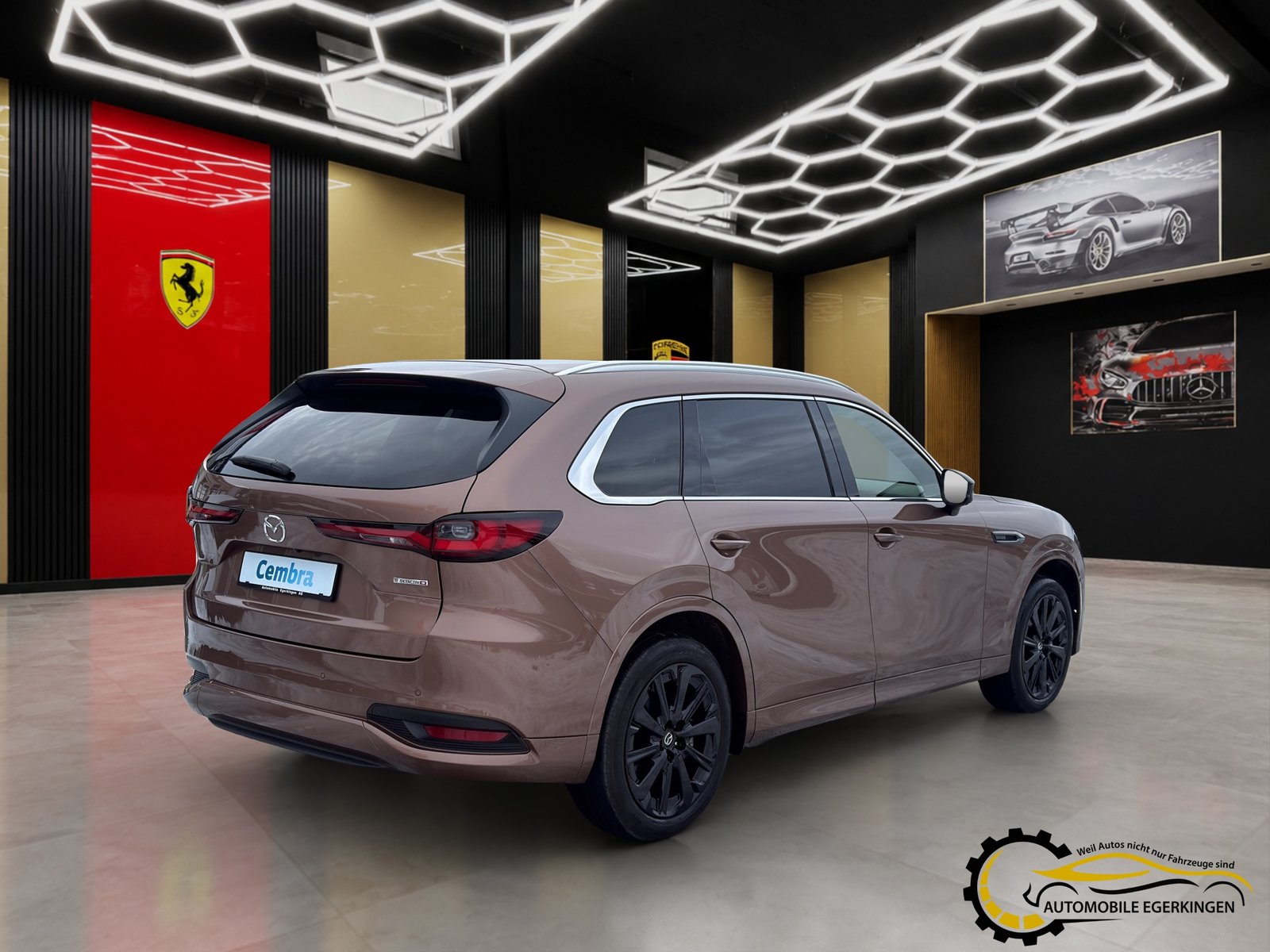 MAZDA CX-80 3.3 D Homura Plus, Mild-Hybrid Diesel/Elektro, Occasion / Gebraucht, Automatik - 5