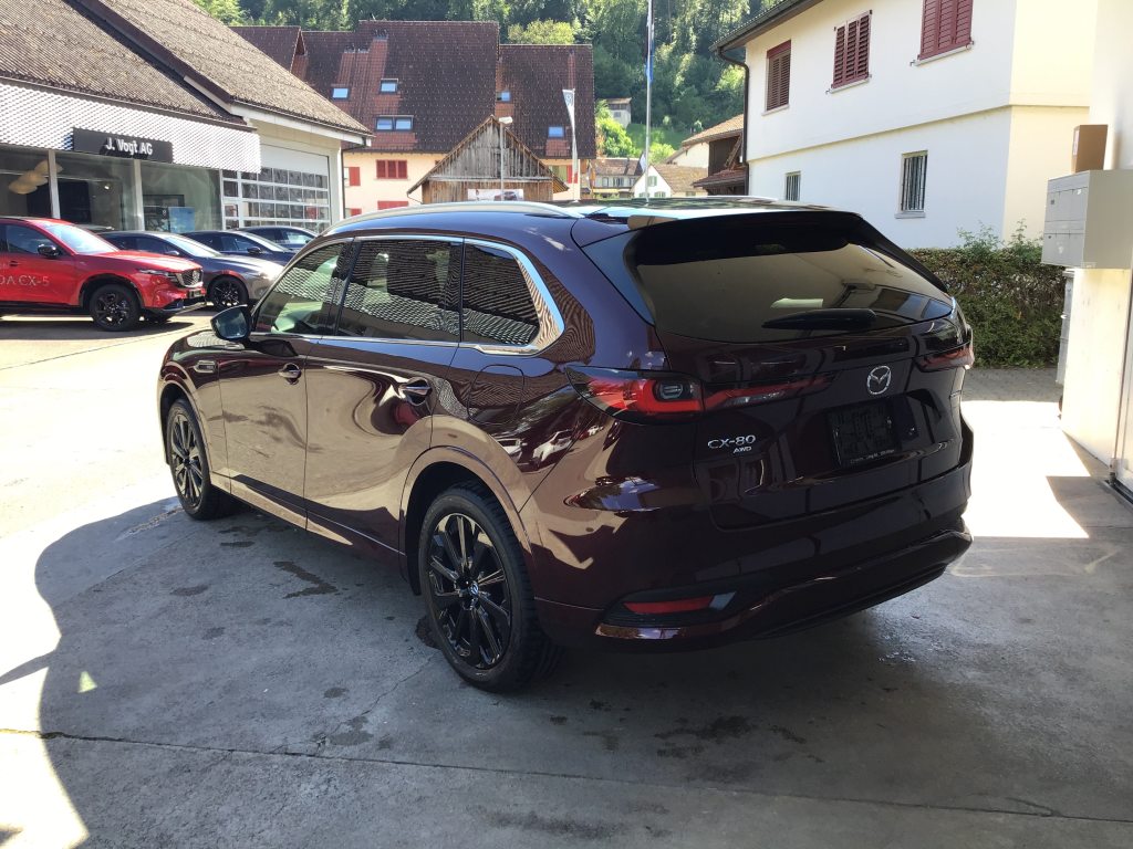 MAZDA CX-80 2.5 PHEV Homura Plus, Hybride Rechargeable Essence/Électricité, Voiture de démonstration, Automatique - 6