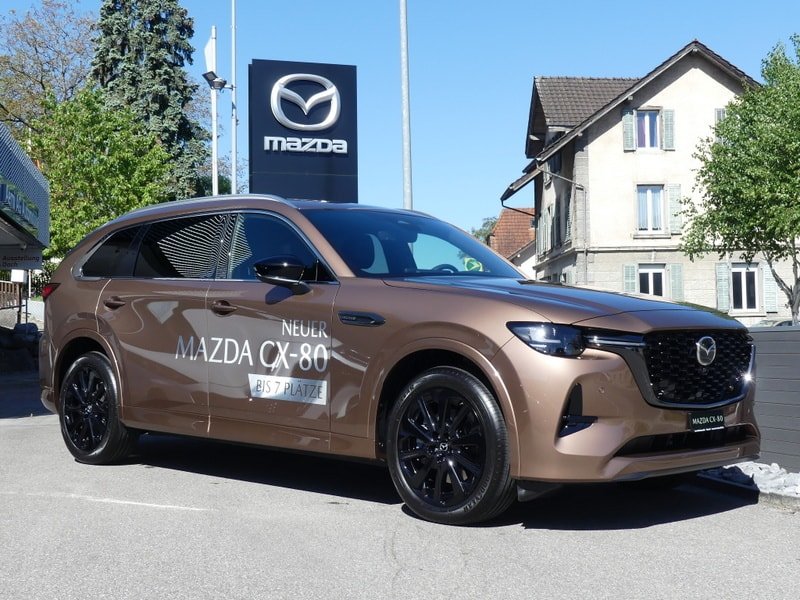 MAZDA CX-80 e-Skyactiv D254 MHEV AWD Homura Plus, Hybride Léger Diesel/Électricité, Voiture de démonstration, Automatique - 2