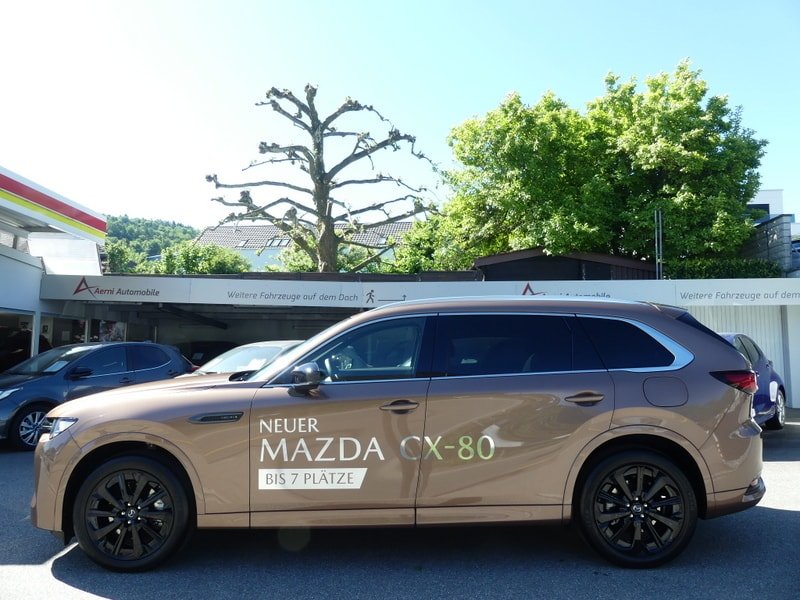 MAZDA CX-80 e-Skyactiv D254 MHEV AWD Homura Plus, Hybride Léger Diesel/Électricité, Voiture de démonstration, Automatique - 4