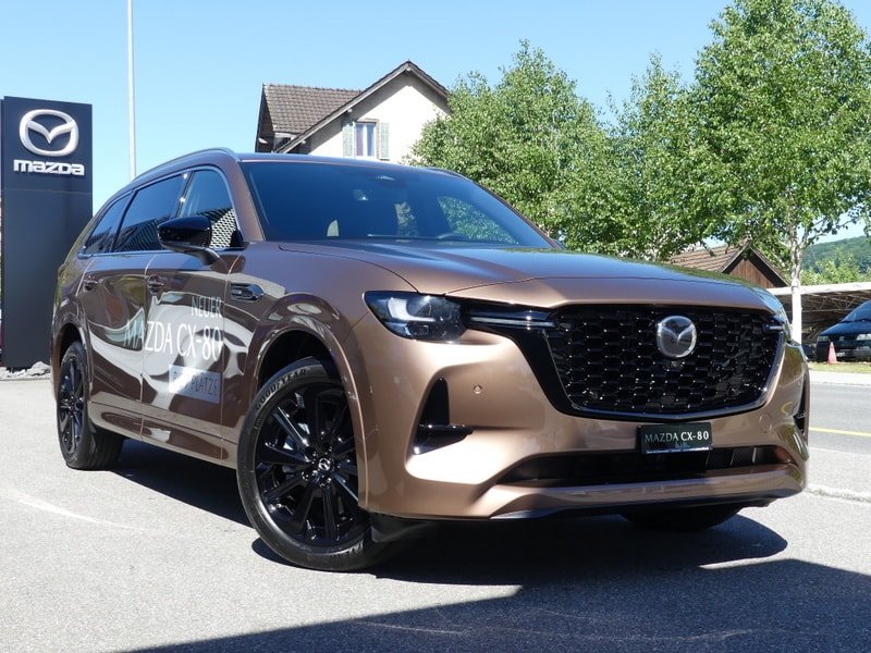 MAZDA CX-80 e-Skyactiv D254 MHEV AWD Homura Plus, Hybride Léger Diesel/Électricité, Voiture de démonstration, Automatique - 6