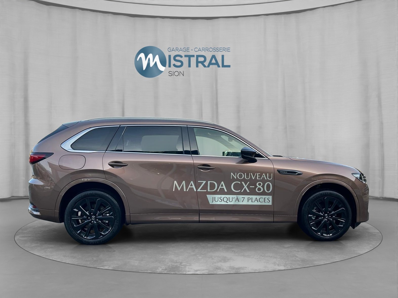 MAZDA CX-80 e-Skyactiv PHEV 327 AWD Homura Plus, Plug-in-Hybrid Petrol/Electric, Ex-demonstrator, Automatic - 6
