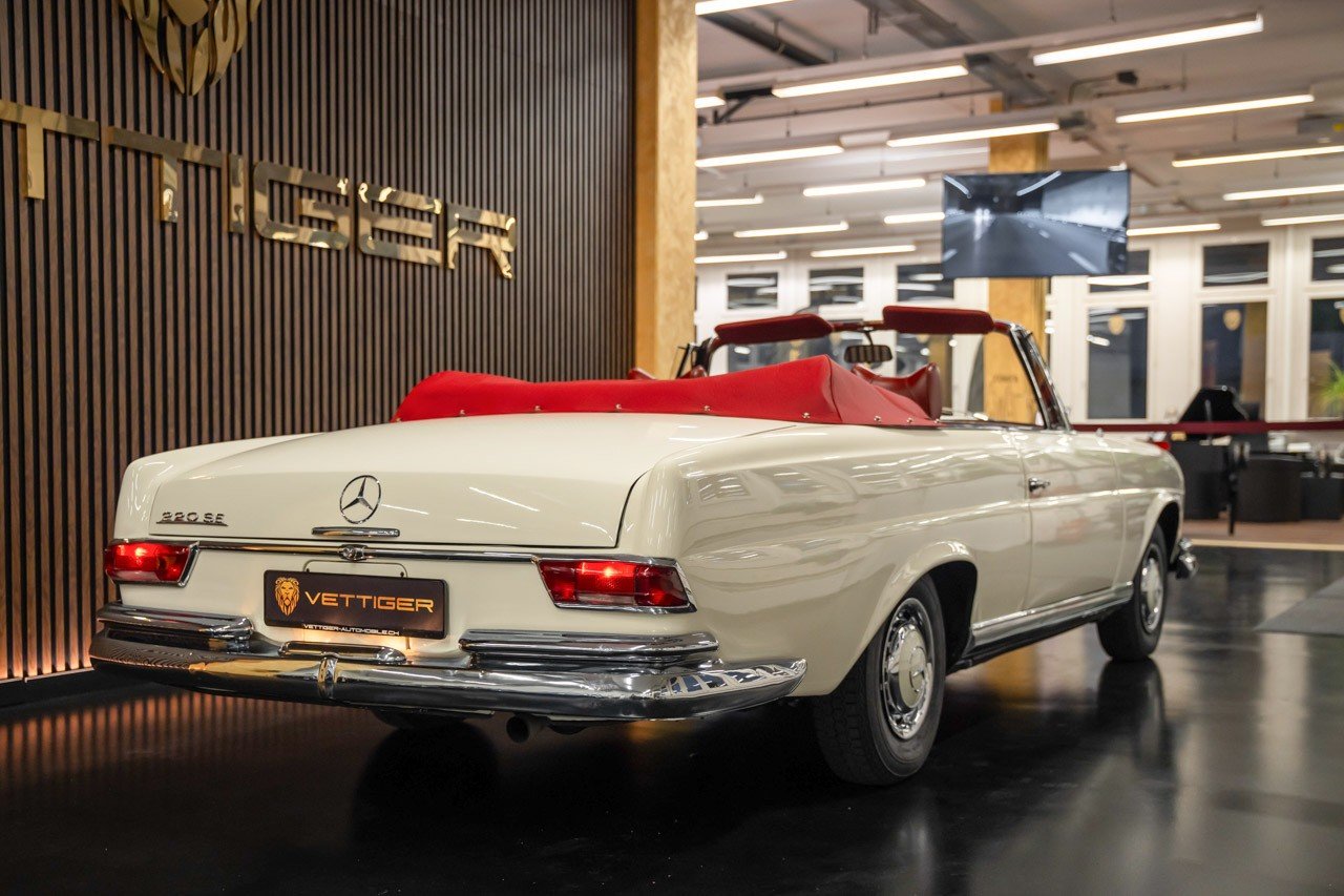 MERCEDES-BENZ 220 SE/b, Benzin, Occasion / Gebraucht, Handschaltung - 6