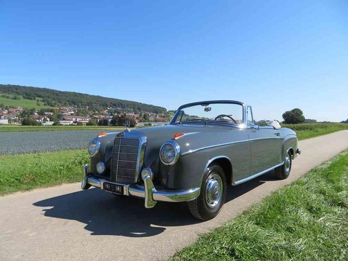MERCEDES-BENZ 220 S, Benzin, Oldtimer, Handschaltung