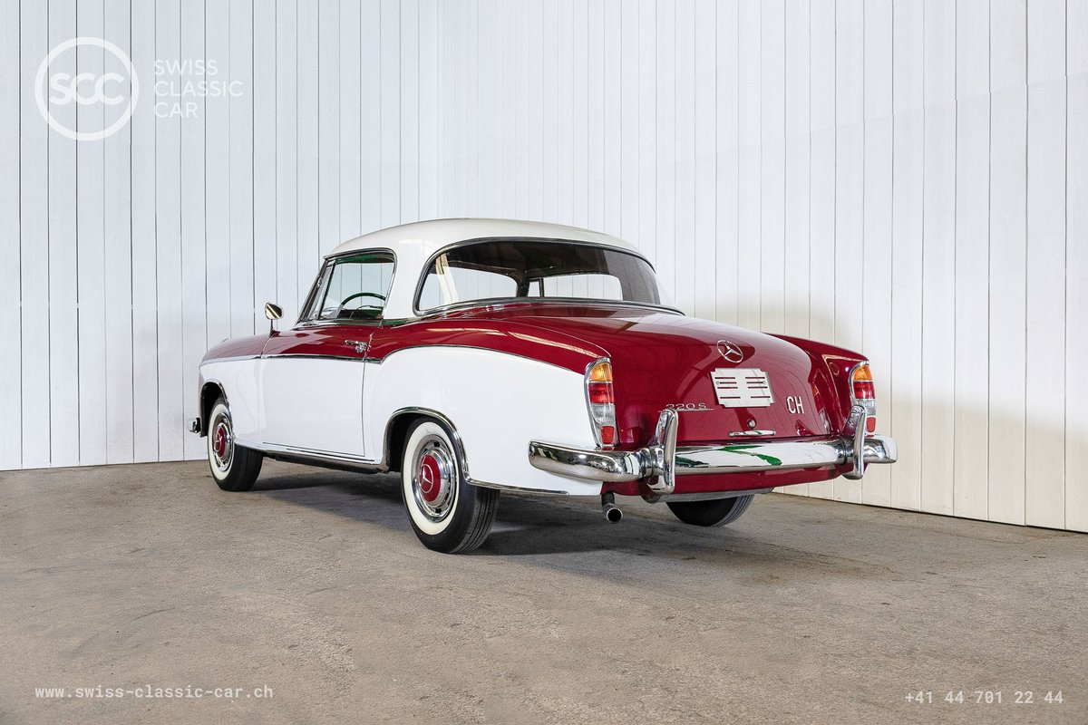 MERCEDES-BENZ 220 Ponton Coupé, Petrol, Classic, Manual - 2