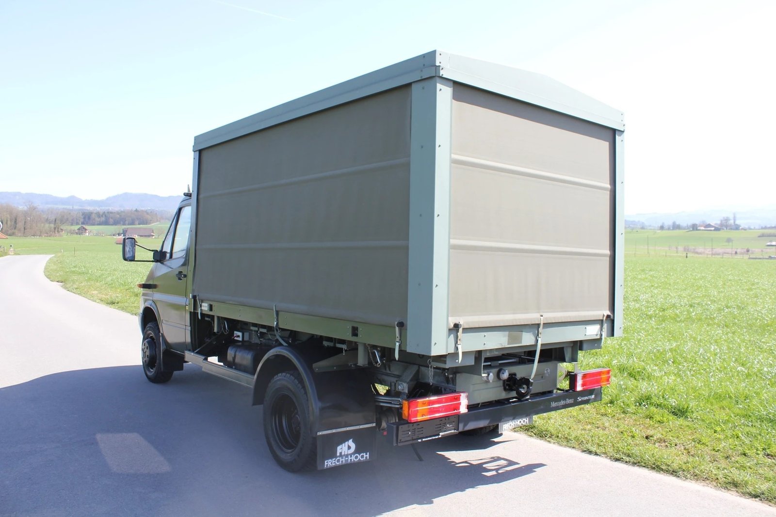 MERCEDES-BENZ 616 CDI Duo 4x4 Automat mit Wechselbrücke, Diesel, Occasion / Gebraucht, Automat - 4