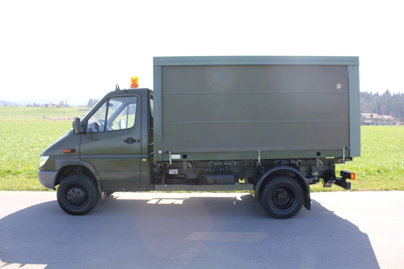 MERCEDES-BENZ Sprinter Duo 4x4 Automat mit Wechselbrücke, Diesel, Second hand / Used, Automatic - 3