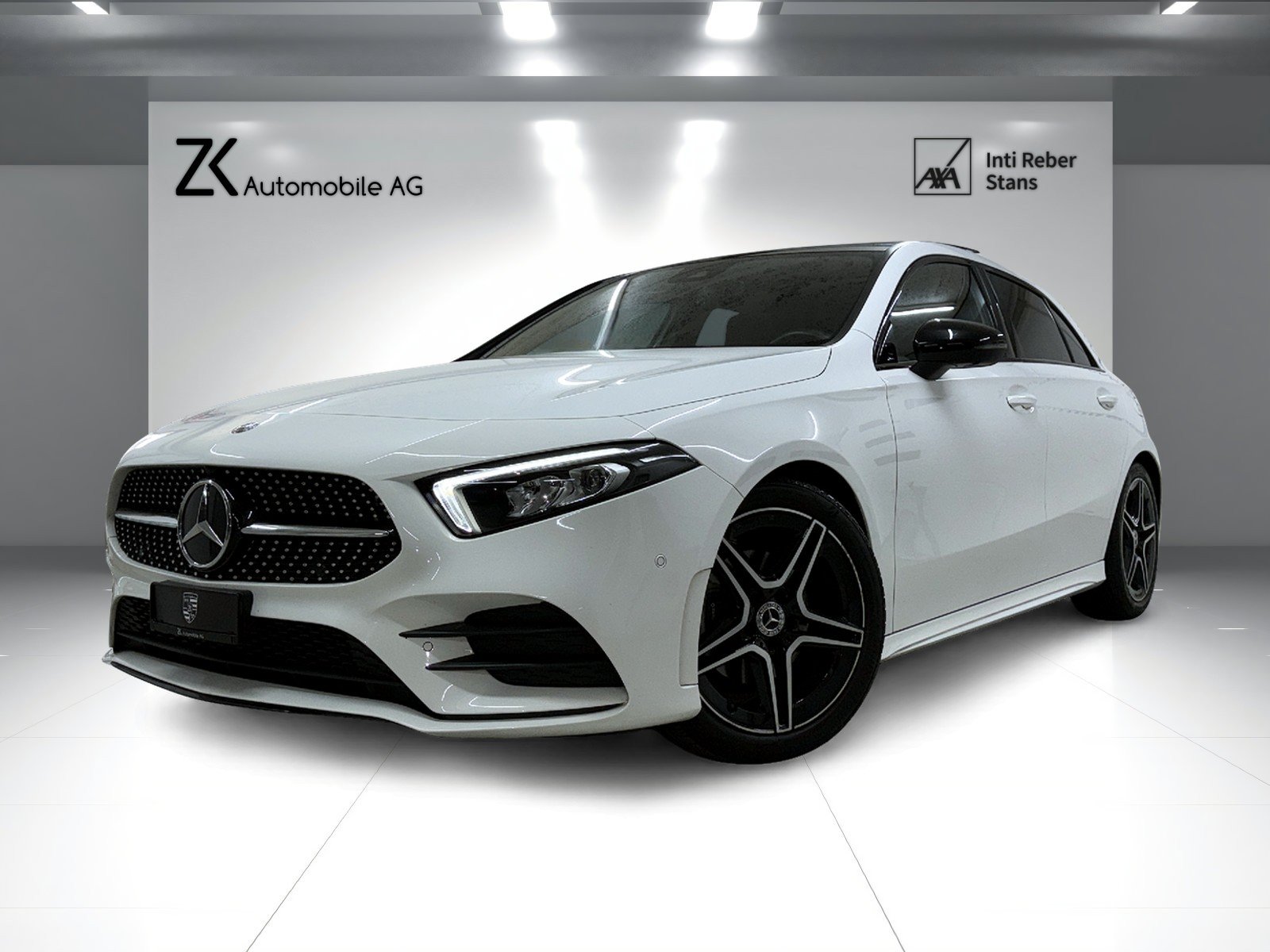 MERCEDES-BENZ A 180 AMG Line Polarweiss 7G-DCT / 360 Kamera