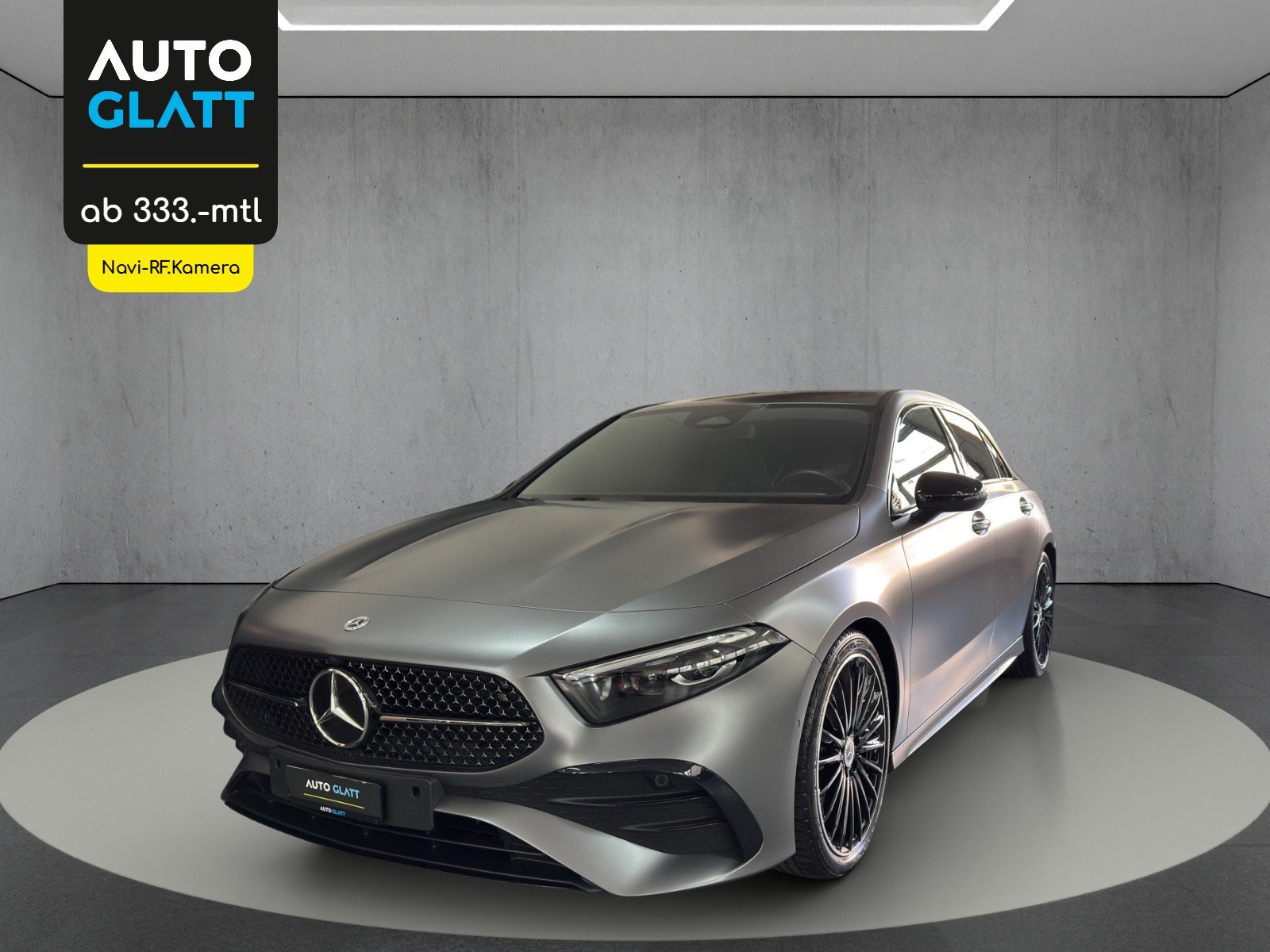 MERCEDES-BENZ A 180 7G-DCT AMG Line Night-Paket Grau Matt-St