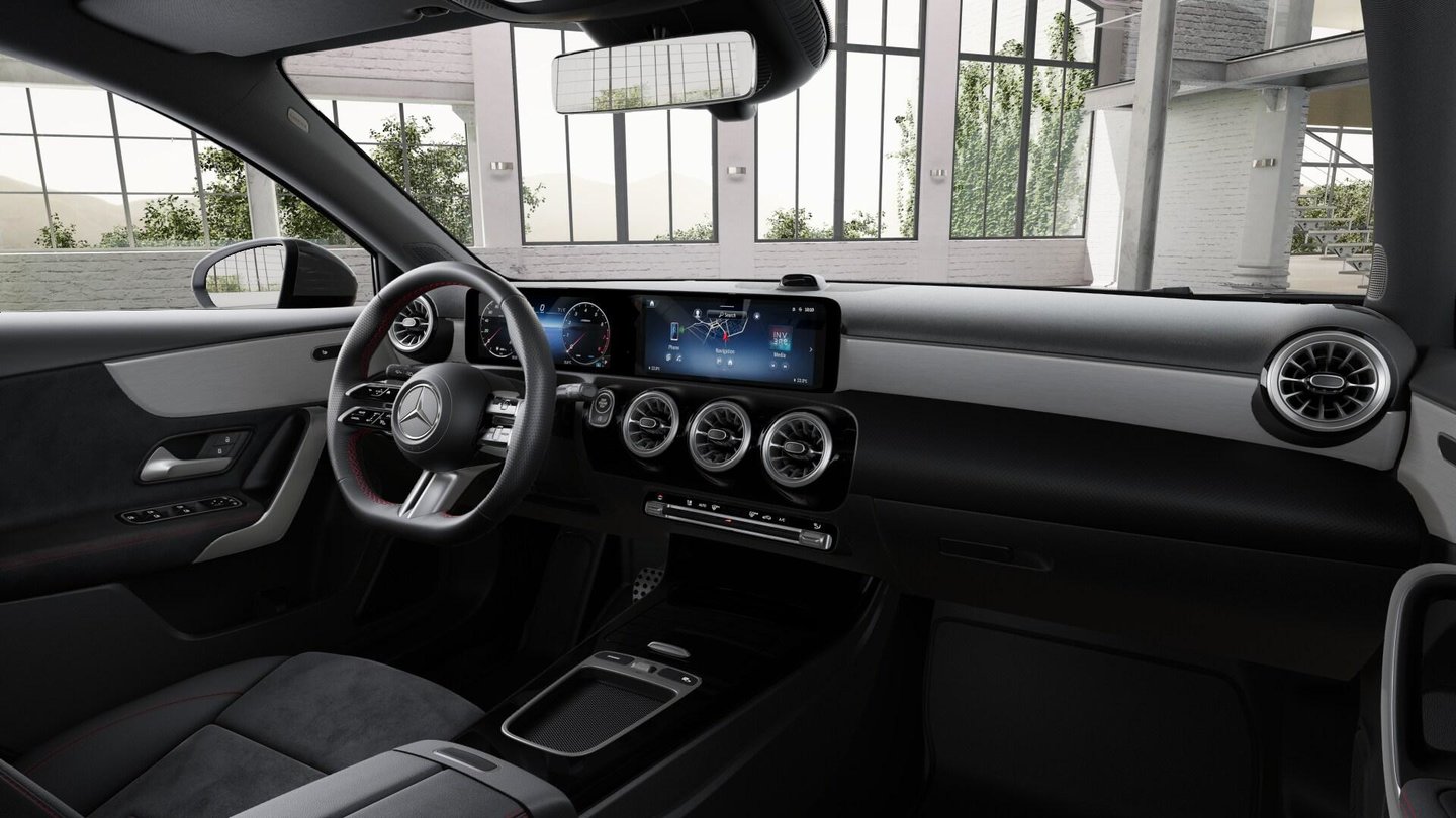 MERCEDES-BENZ A 200 Night Star AMG Line, Hybride Leggero Benzina/Elettrica, Auto nuove, Automatico - 4