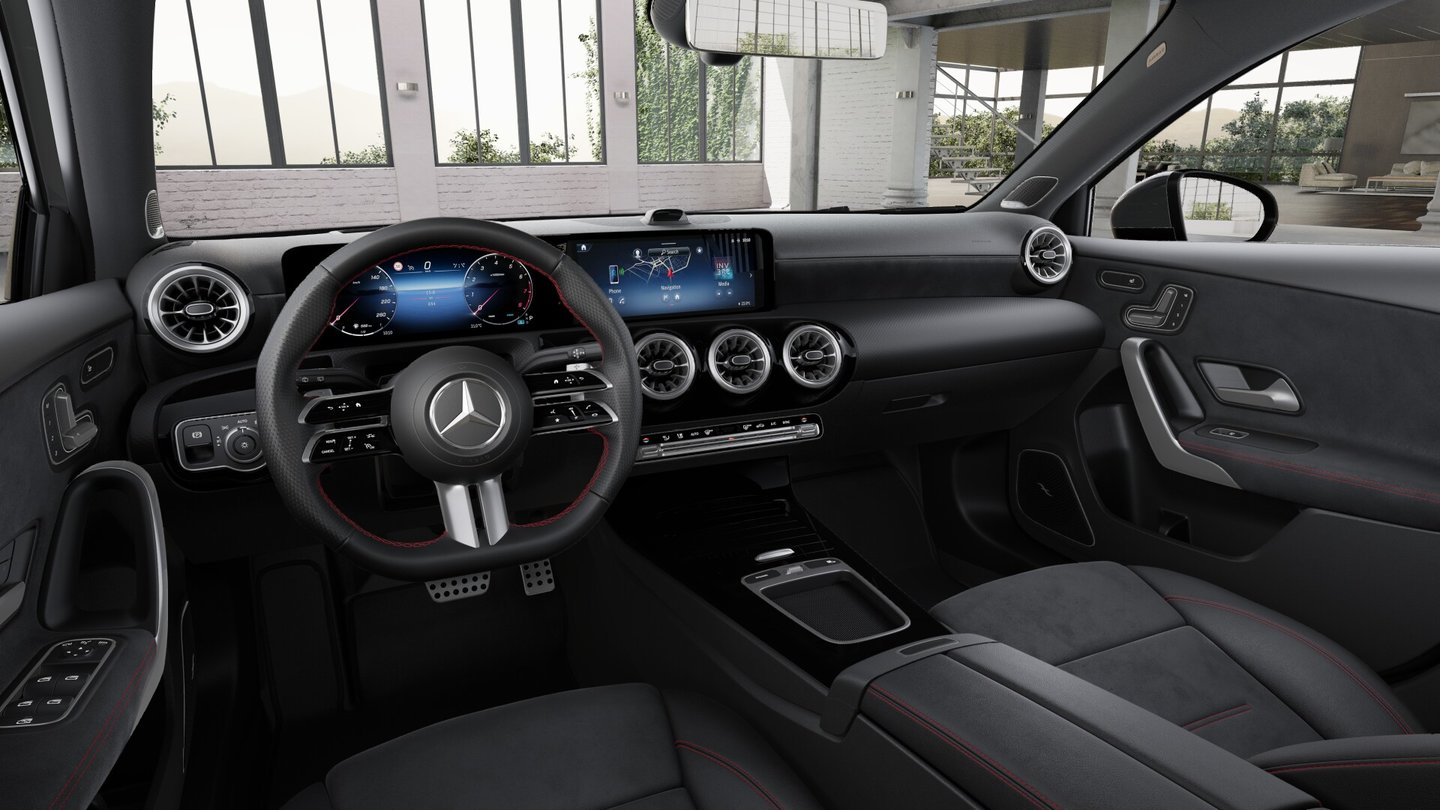 MERCEDES-BENZ A 200 Night Star 7G-DCT, Mild-Hybrid Benzin/Elektro, Neuwagen, Automatik - 4