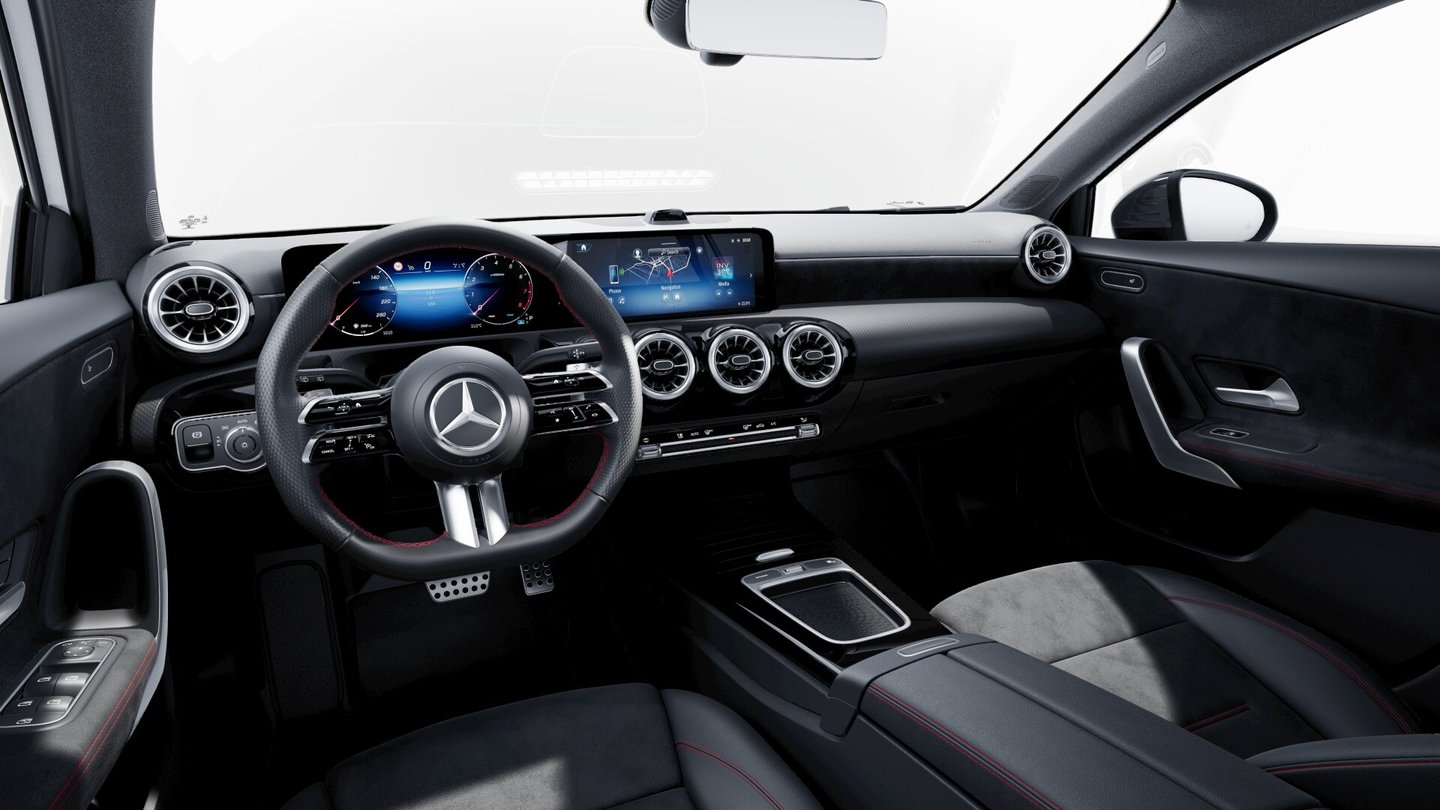 MERCEDES-BENZ A 200 Night Star AMG Line, Hybride Léger Essence/Électricité, Voiture nouvelle, Automatique - 5