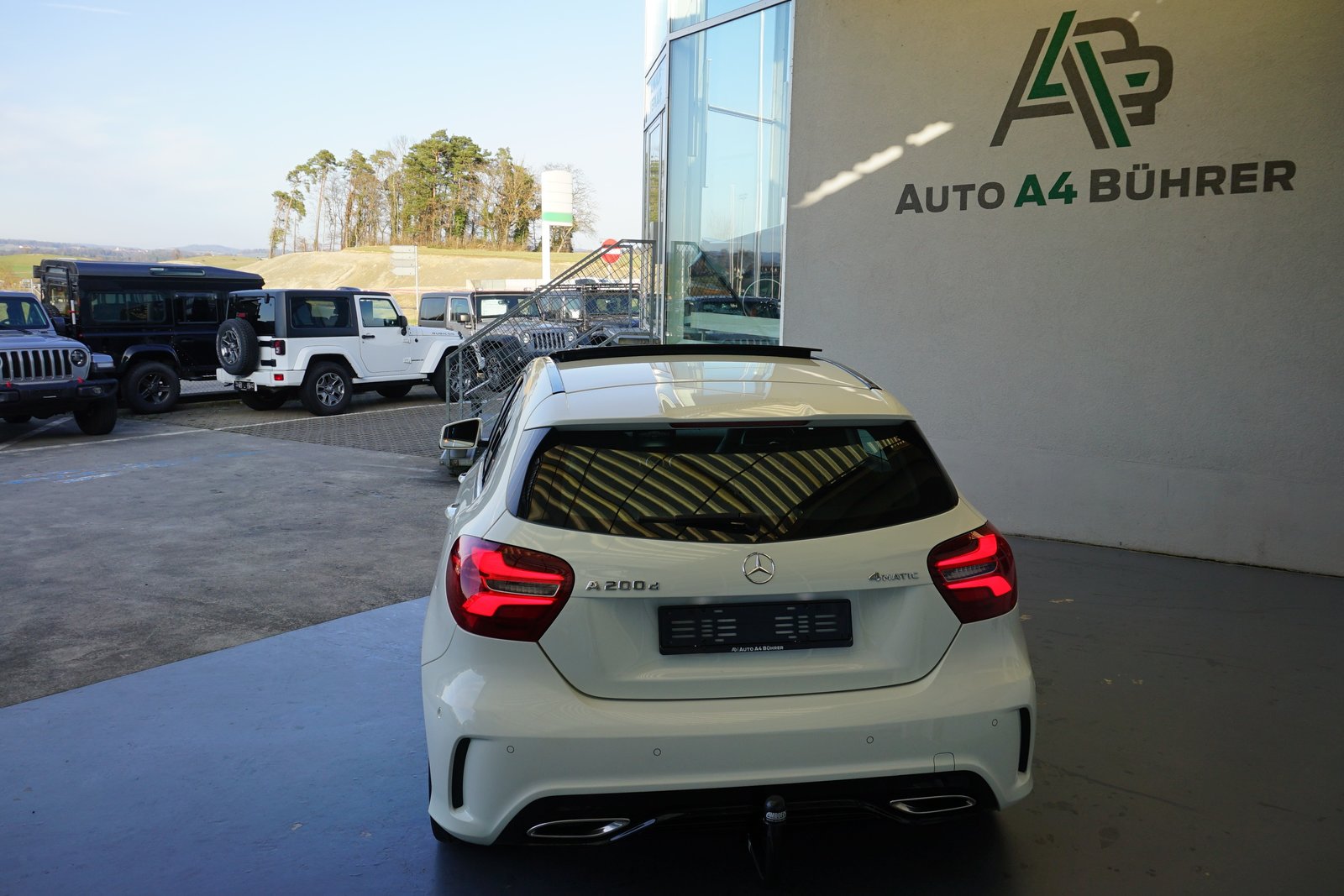 MERCEDES-BENZ A 200 CDI AMG Line 4Matic mit Standheizung und, Diesel, Occasion / Utilisé, Automatique - 7