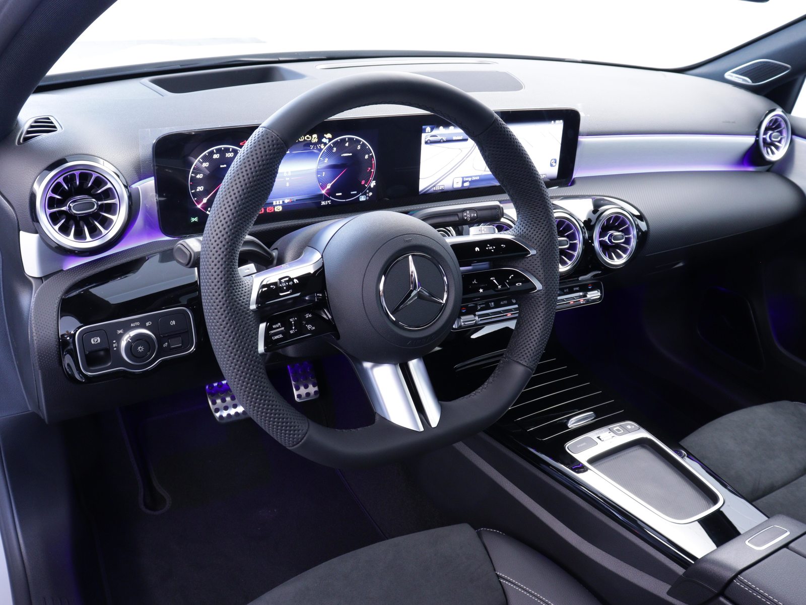 MERCEDES-BENZ A 200 Night Star AMG Line, Hybride Leggero Benzina/Elettrica, Occasioni / Usate, Automatico - 6