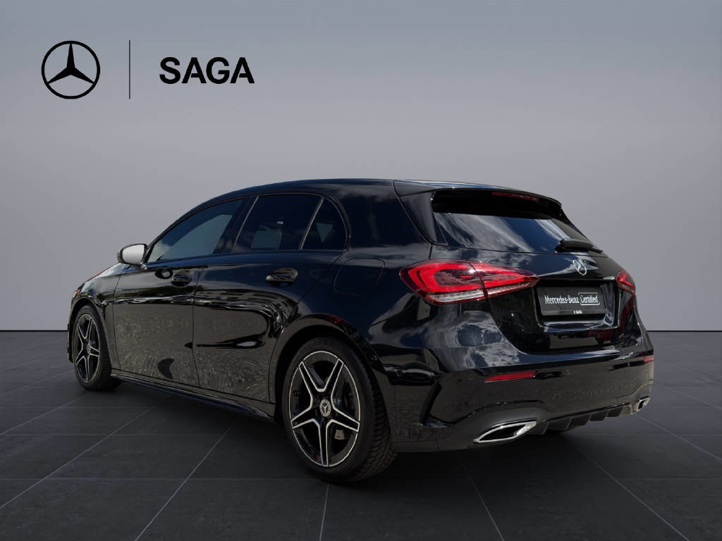 MERCEDES-BENZ A 200 AMG Line 4m, Benzin, Occasion / Gebraucht, Automatik - 4