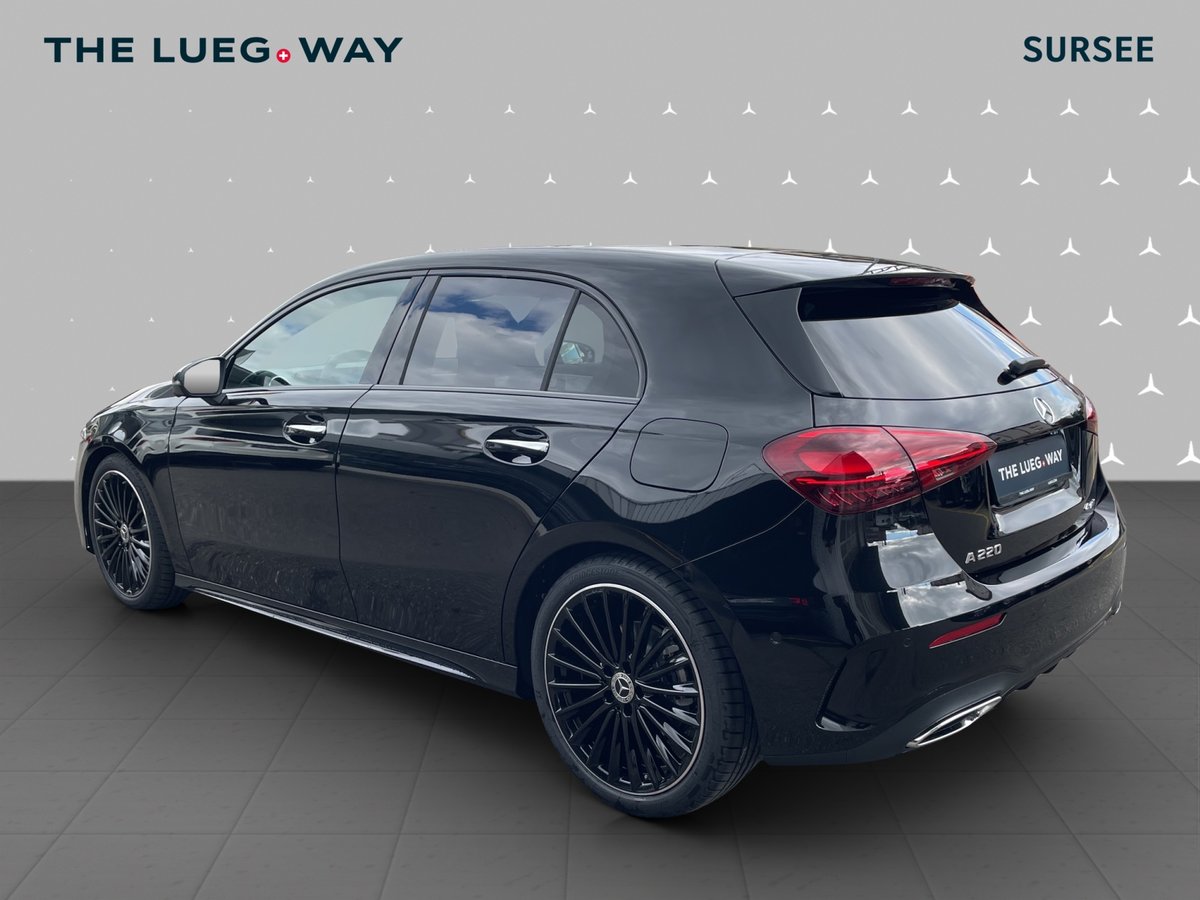 MERCEDES-BENZ A 220 4Matic 8G-DCT, Hybride Leggero Benzina/Elettrica, Auto dimostrativa, Automatico - 5
