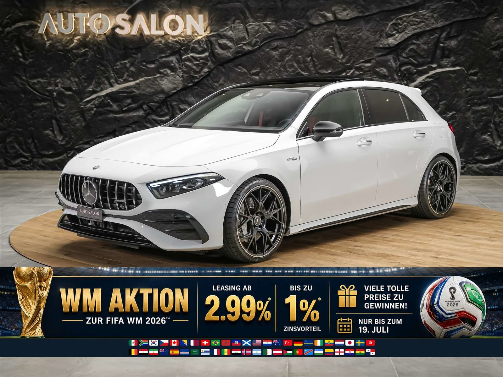 MERCEDES-BENZ A 35 AMG 4matic *Panorama*20 Felgen*Multibeam