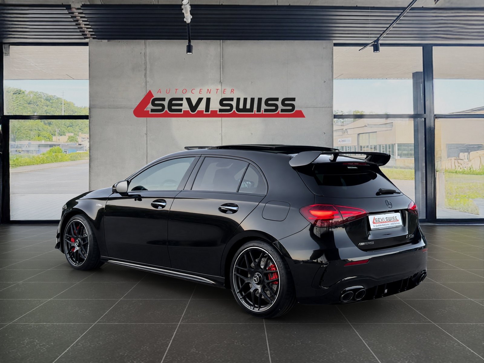 MERCEDES-BENZ A AMG 45 S 4Matic+ 8G-DCT*Frisch ab MFK,inkl., Benzin, Occasion / Gebraucht, Automatik - 4