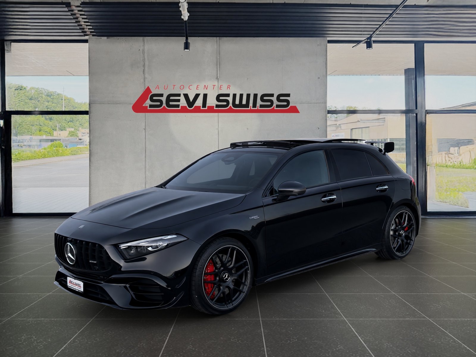 MERCEDES-BENZ A AMG 45 S 4Matic+ 8G-DCT*Frisch ab MFK,inkl., Benzin, Occasion / Gebraucht, Automatik - 6