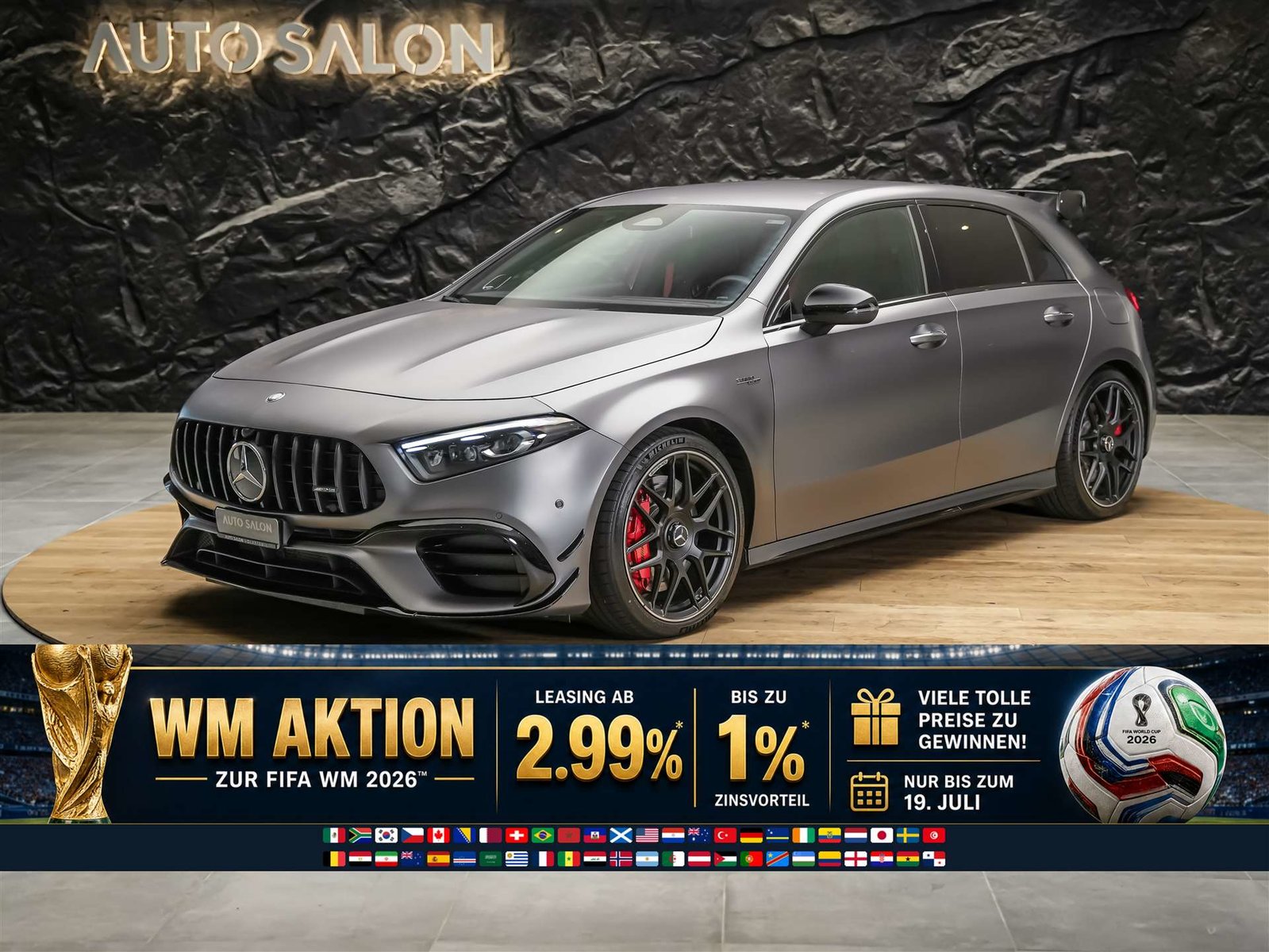 MERCEDES-BENZ A 45 S AMG 4matic+ *Werksgarantie*Abstandsregl