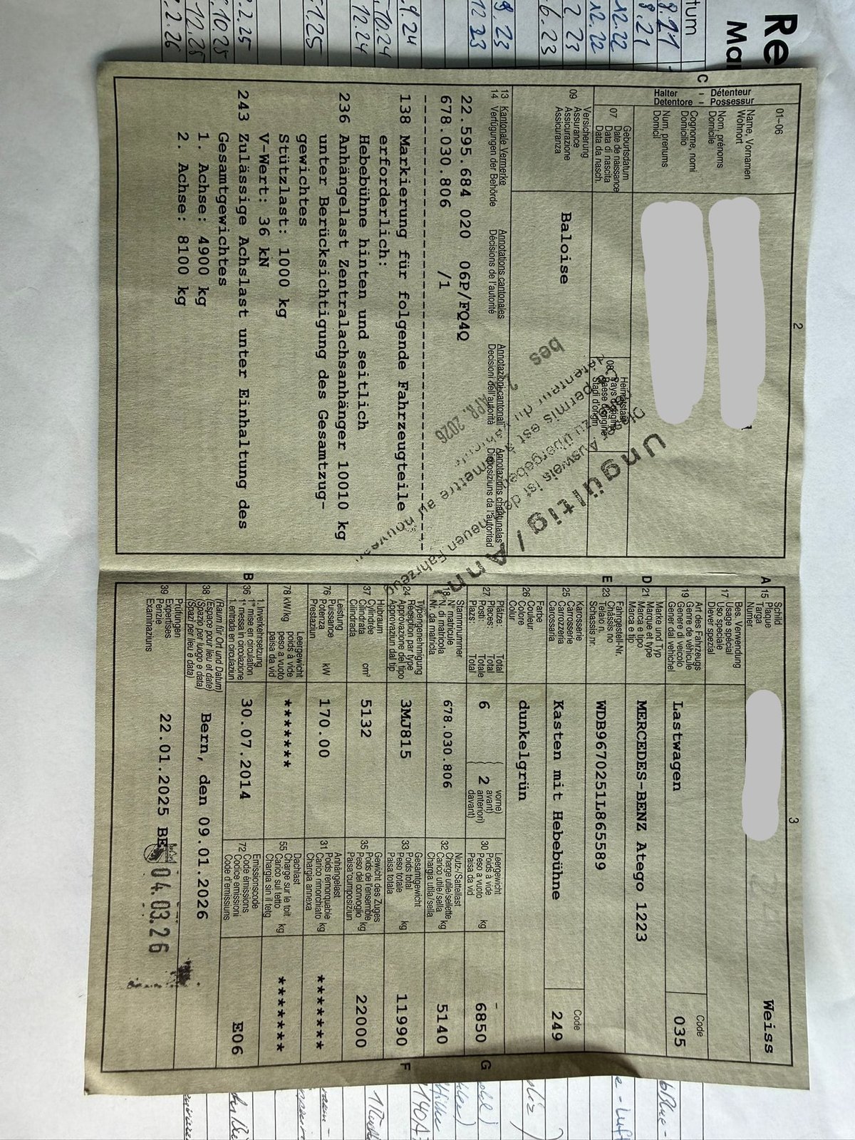 MERCEDES-BENZ Atego 1223, Occasioni / Usate, Automatico - 2