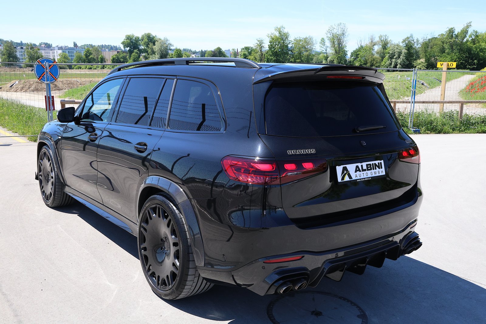 MERCEDES-BENZ BRABUS GLS 900 Superblack, Hybride Léger Essence/Électricité, Occasion / Utilisé, Automatique - 4