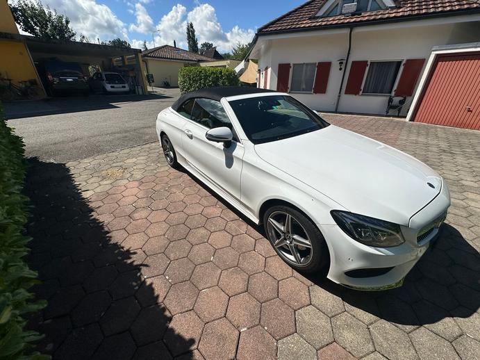 MERCEDES-BENZ C-Klasse A205 Cabriolet C 180 AMG Line, Petrol, Second hand / Used, Automatic