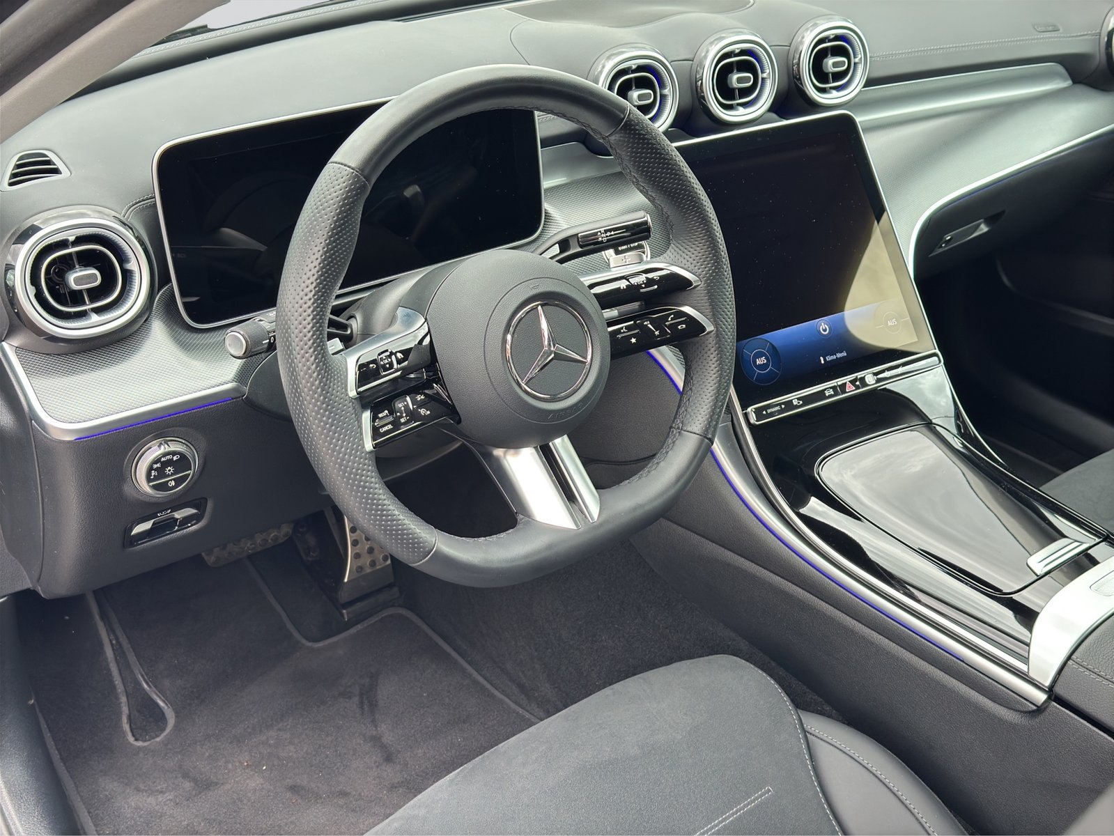 MERCEDES-BENZ C 180 AMG 9G-Tronic, Hybride Leggero Benzina/Elettrica, Occasioni / Usate, Automatico - 7