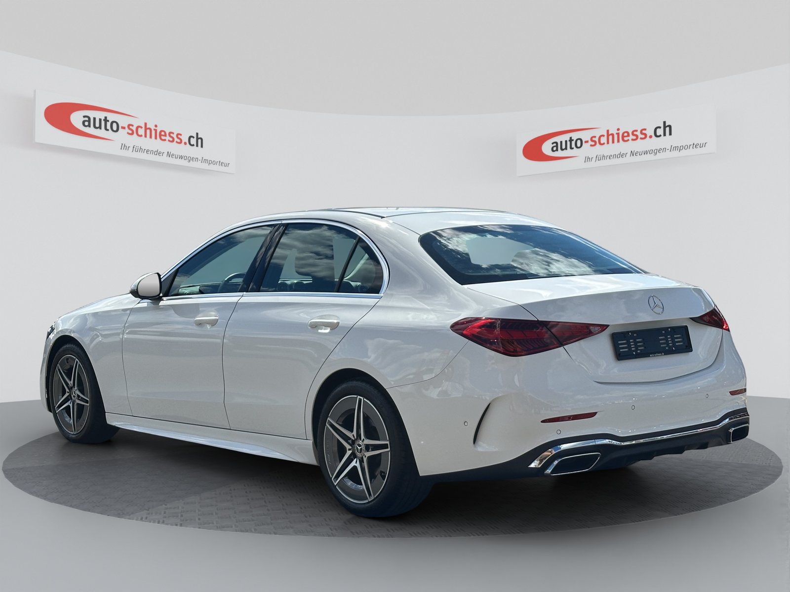 MERCEDES-BENZ C 180 AMG Night 9G-Tronic, Hybride Leggero Benzina/Elettrica, Occasioni / Usate, Automatico - 3